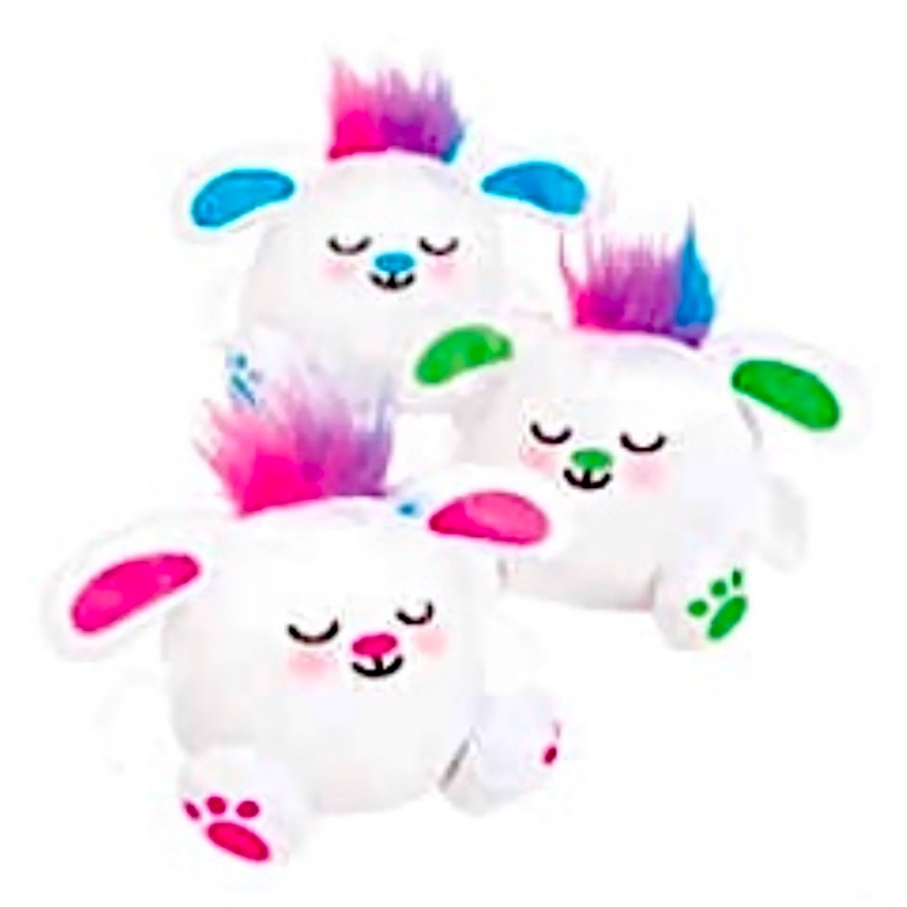 Personalized Crazy Hair Bunny Plushy